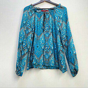 Oscar De LA Renta Blouse Women Size 12